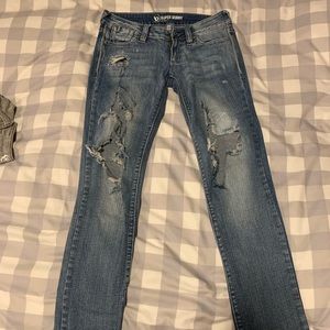 Ripped jeans